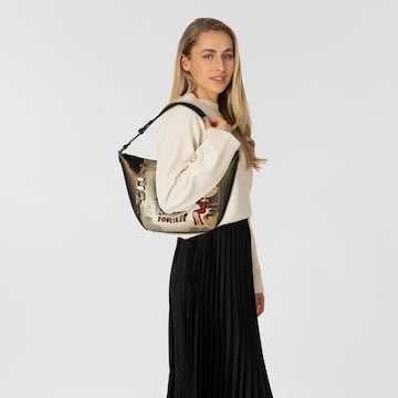 Anekke Schultertasche 'Muse' in Braun: Vorderseite