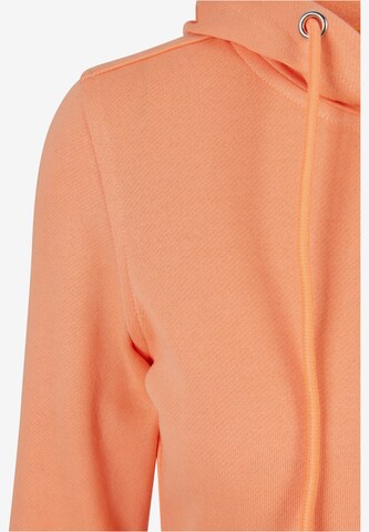 Urban Classics Sweatjacke in Orange