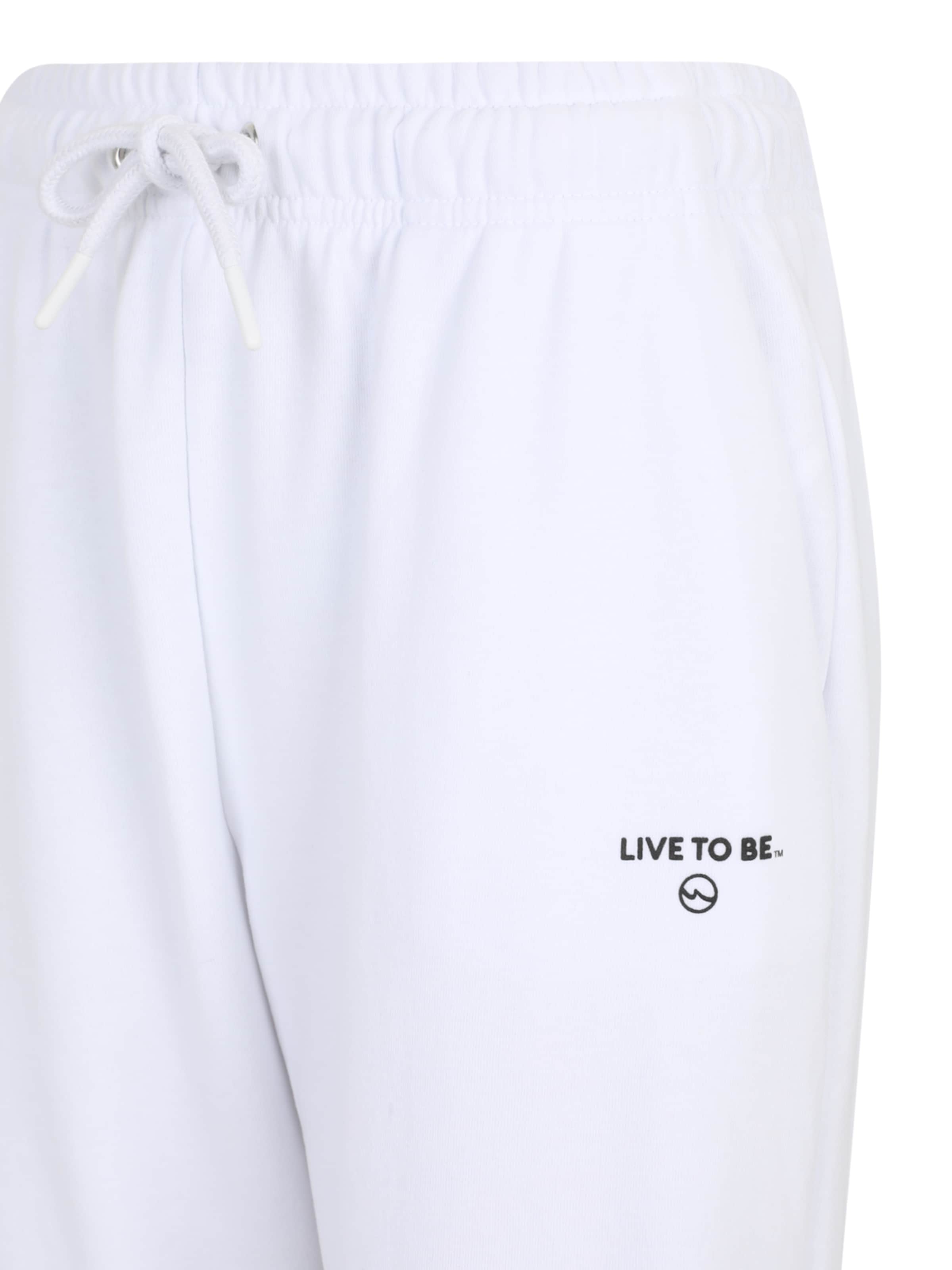 LTB Tapered Παντελόνι 'Nirado' σε λευκό