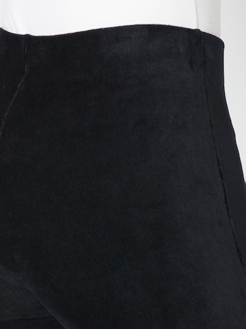 KOROSHI Разкроени Панталон в черно