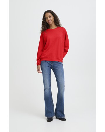 ICHI - Jersey 'Amias LS' en rojo