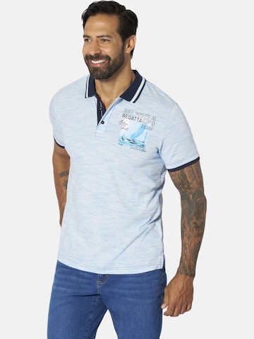 Jan Vanderstorm Shirt 'Gilgi' in Blue