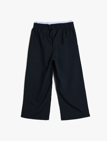 Koton Wide leg Broek in Blauw