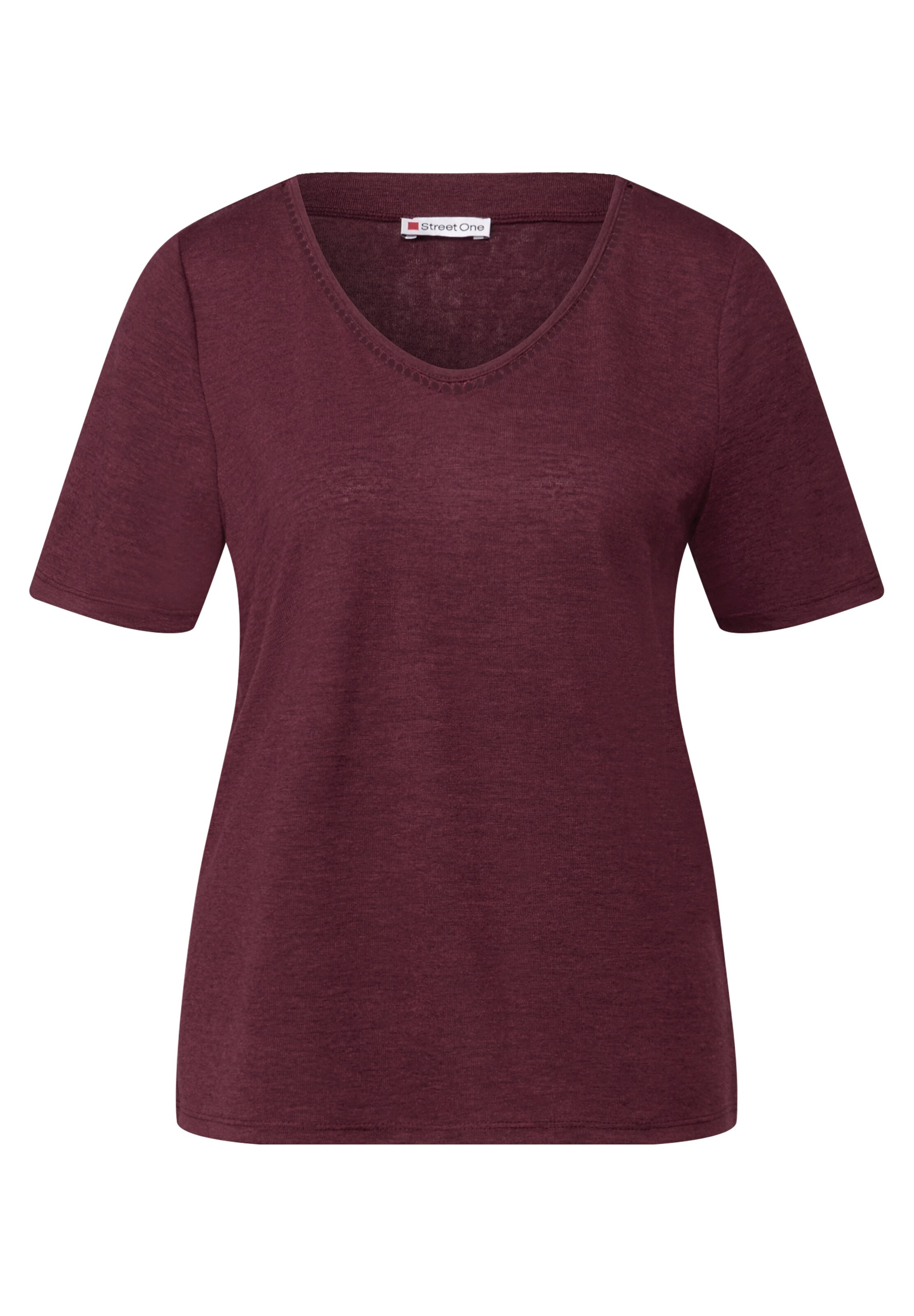 STREET ONE Shirt in Red: front