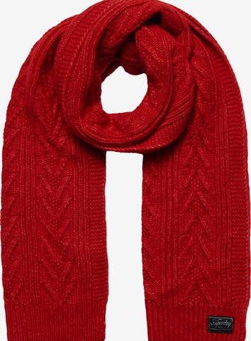 Superdry Scarf in Red: front