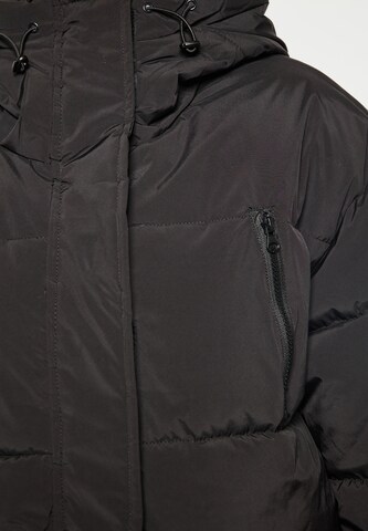 TUFFSKULL Χειμερινό παλτό 'Threezy' σε μαύρο