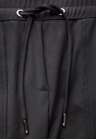 CECIL Slimfit Hose in Schwarz