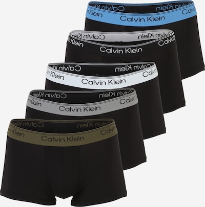 Calvin Klein Underwear Bokserishortsit koossa XS värissä taivaansininen / harmaa / oliivi / musta / valkoinen, Tuotenäkymä