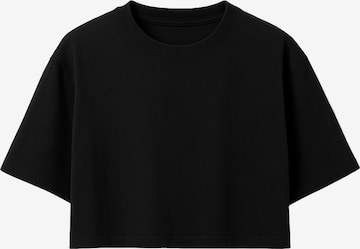 Justever Shirt in Black: front