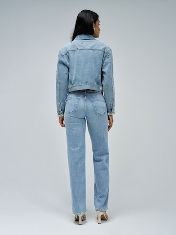 Salsa Jeans Tussenjas in Blauw