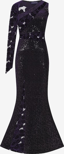HotSquash Abendkleid in dunkellila, Produktansicht