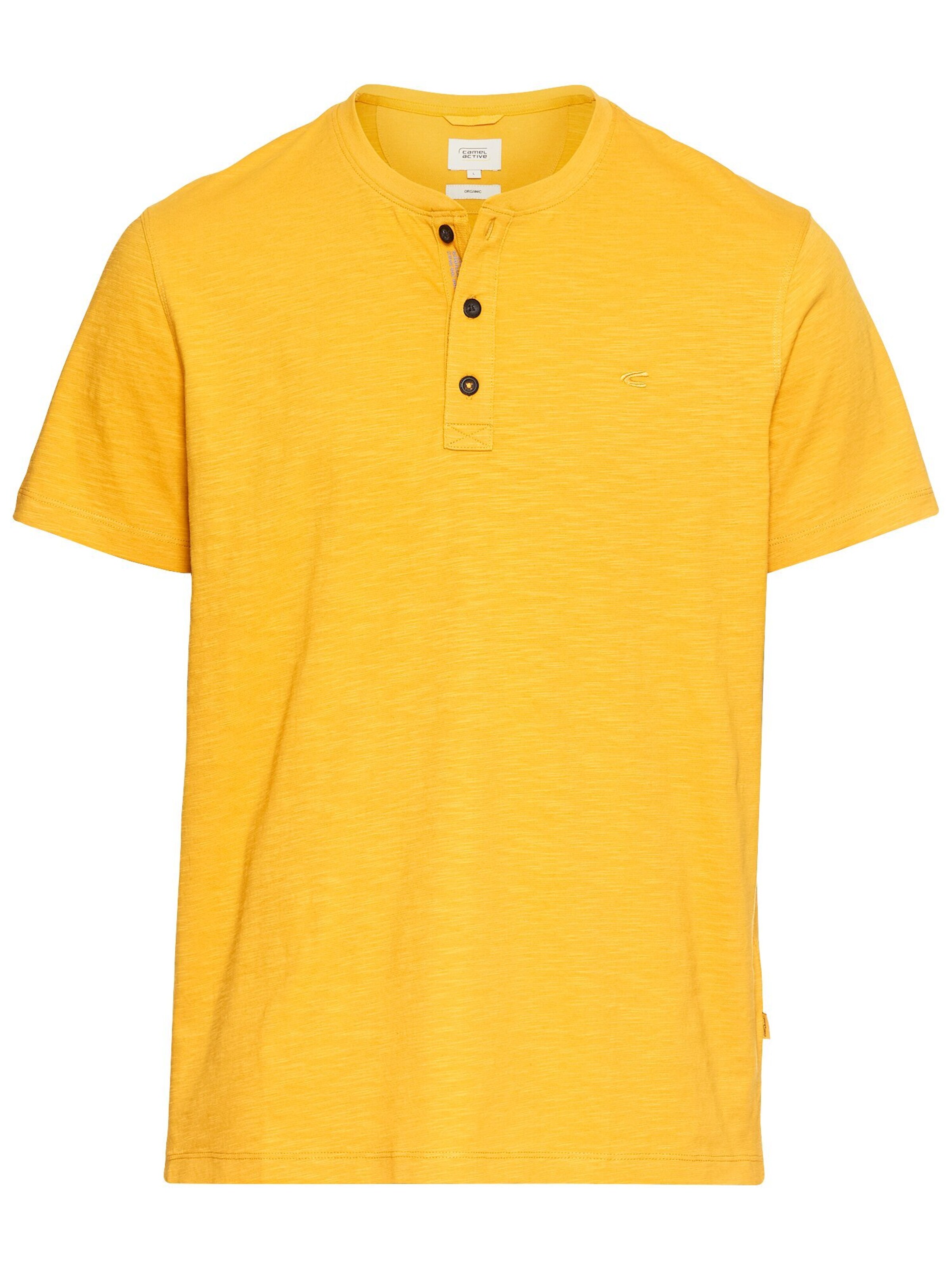 CAMEL ACTIVE Shirt in Yellow: front