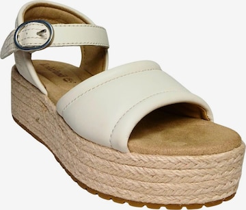 TIMBERLAND - Sandalias en blanco: frente