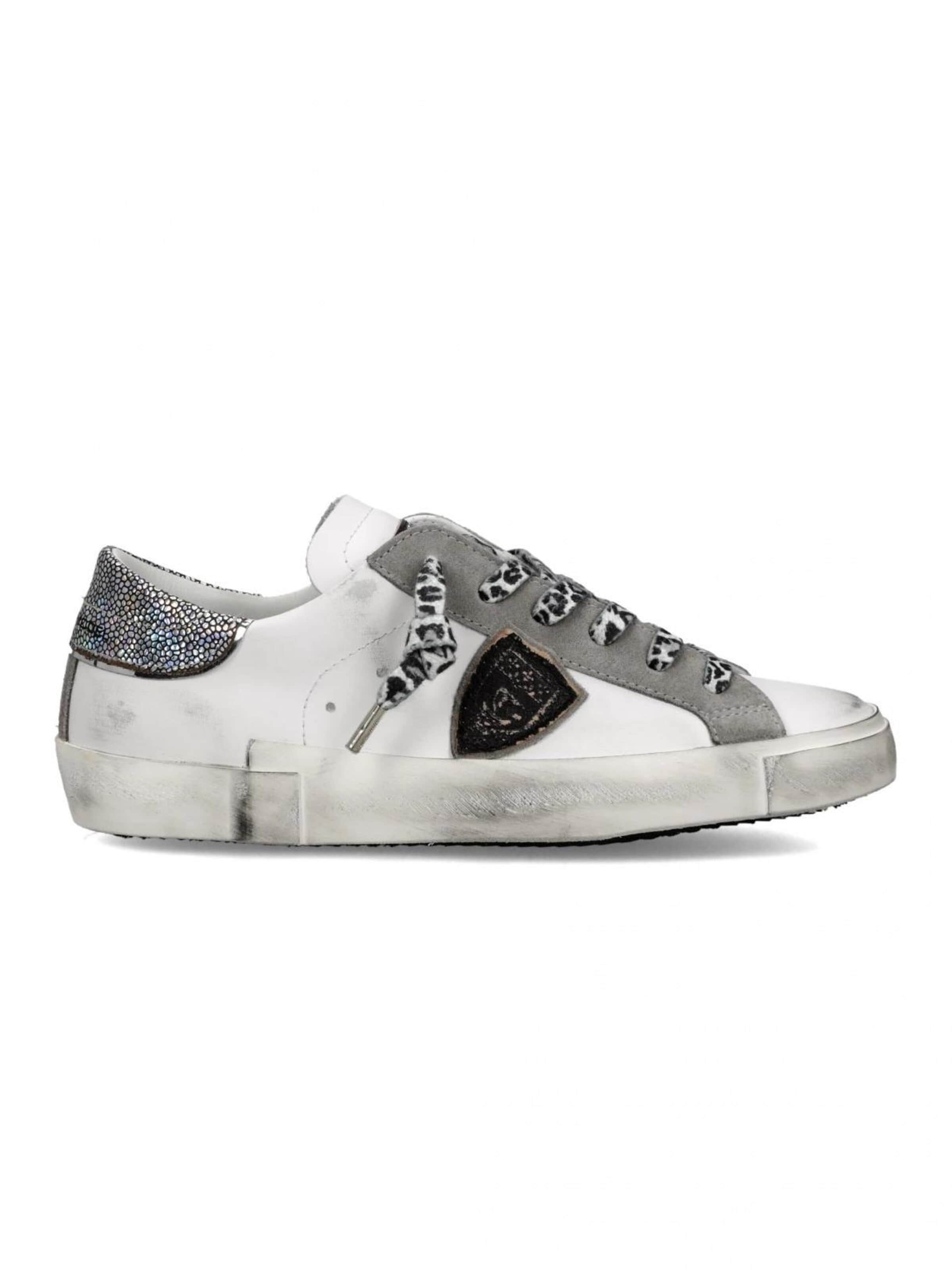 Philippe Model Sneakers in White: front