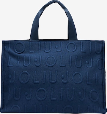 Liu Jo - Bolso de hombro 'L TOTE LOGO BUBBLE 2A6026 T0300' en azul: frente