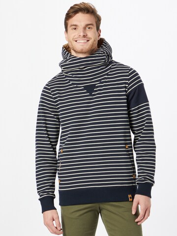 Fli Papigu - Sudadera 'Fuck Friendly Matches II' en azul: frente