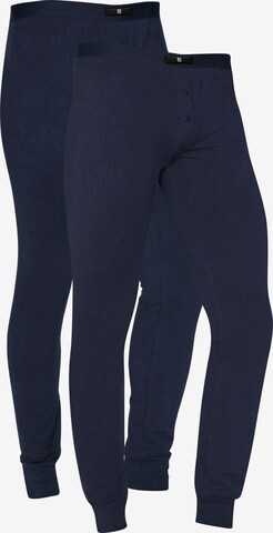 H.I.S Long Johns in Blue: front