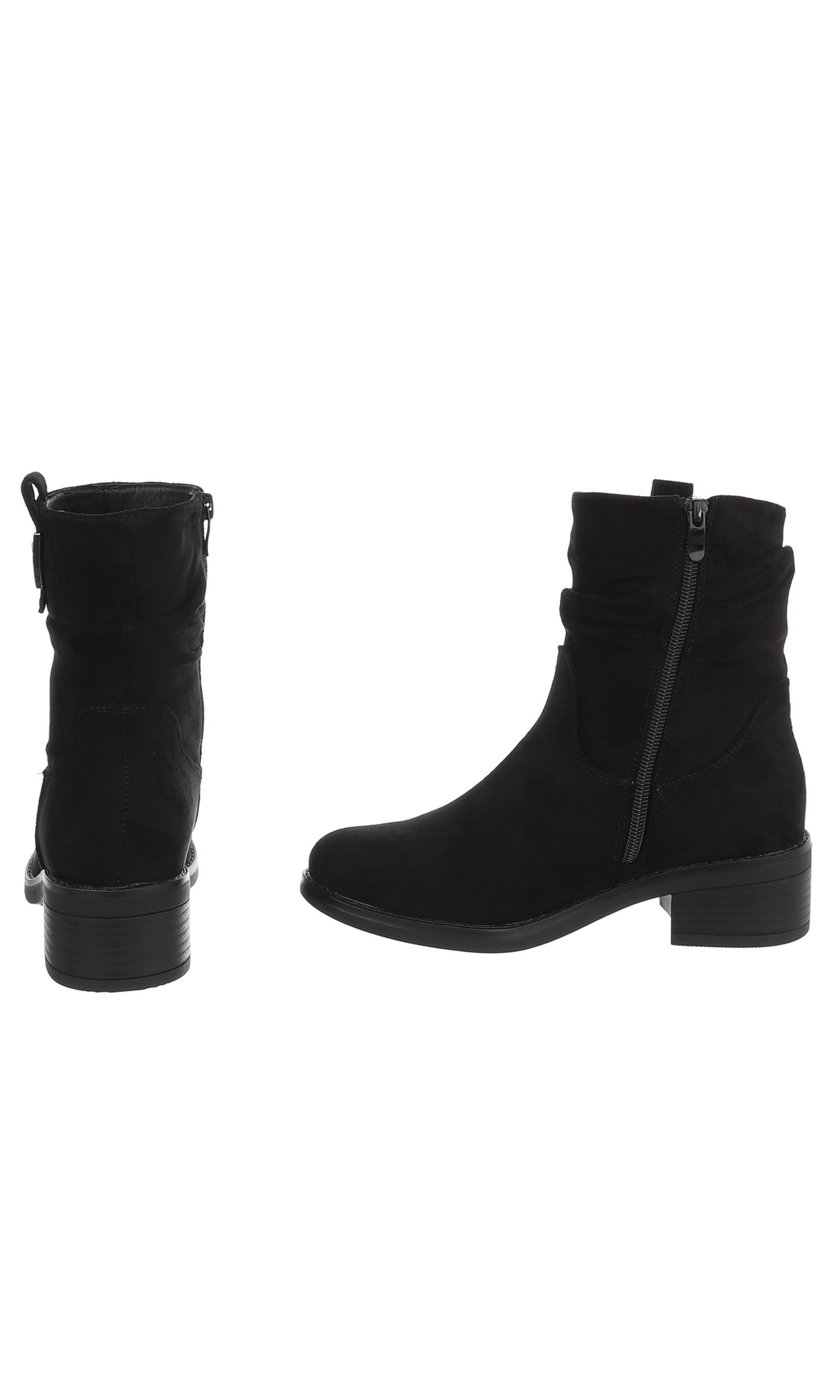 Ital-Design Ankle Boots in Black