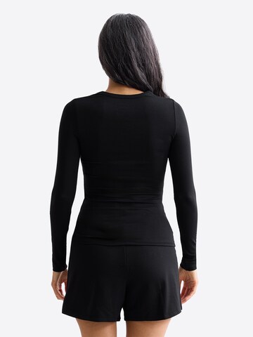 Erlich Textil Shirt in Zwart