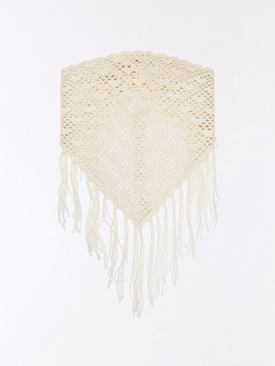 Bershka Strandtuch in creme, Produktansicht