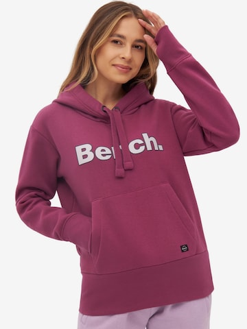BENCH Sweatshirt 'Anise' in Pink: predná strana