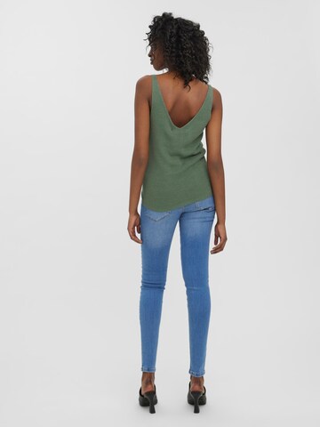 VERO MODA Knitted top in Green
