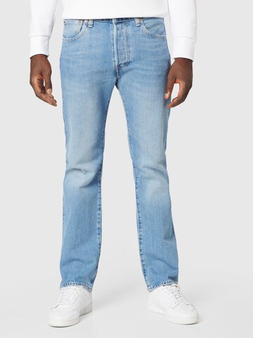 LEVI'S ® Regular Jeans '501' in Blauw: voorkant