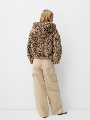 Bershka Jacke in Braun