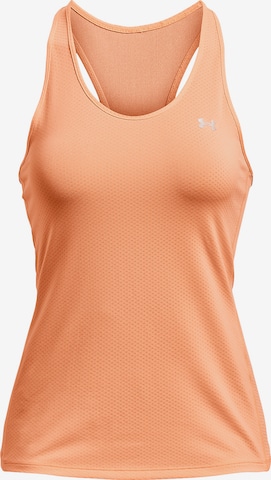 UNDER ARMOUR Sports Top in Orange: front