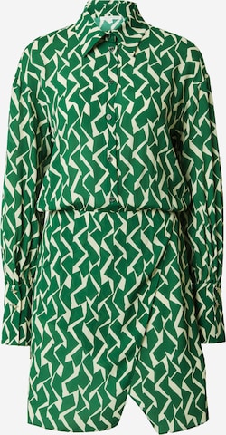 Robe-chemise PATRIZIA PEPE en vert : devant