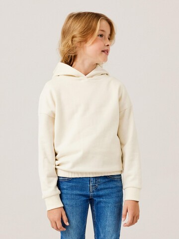 NAME IT Sweatshirt 'Timma' in Beige: predná strana