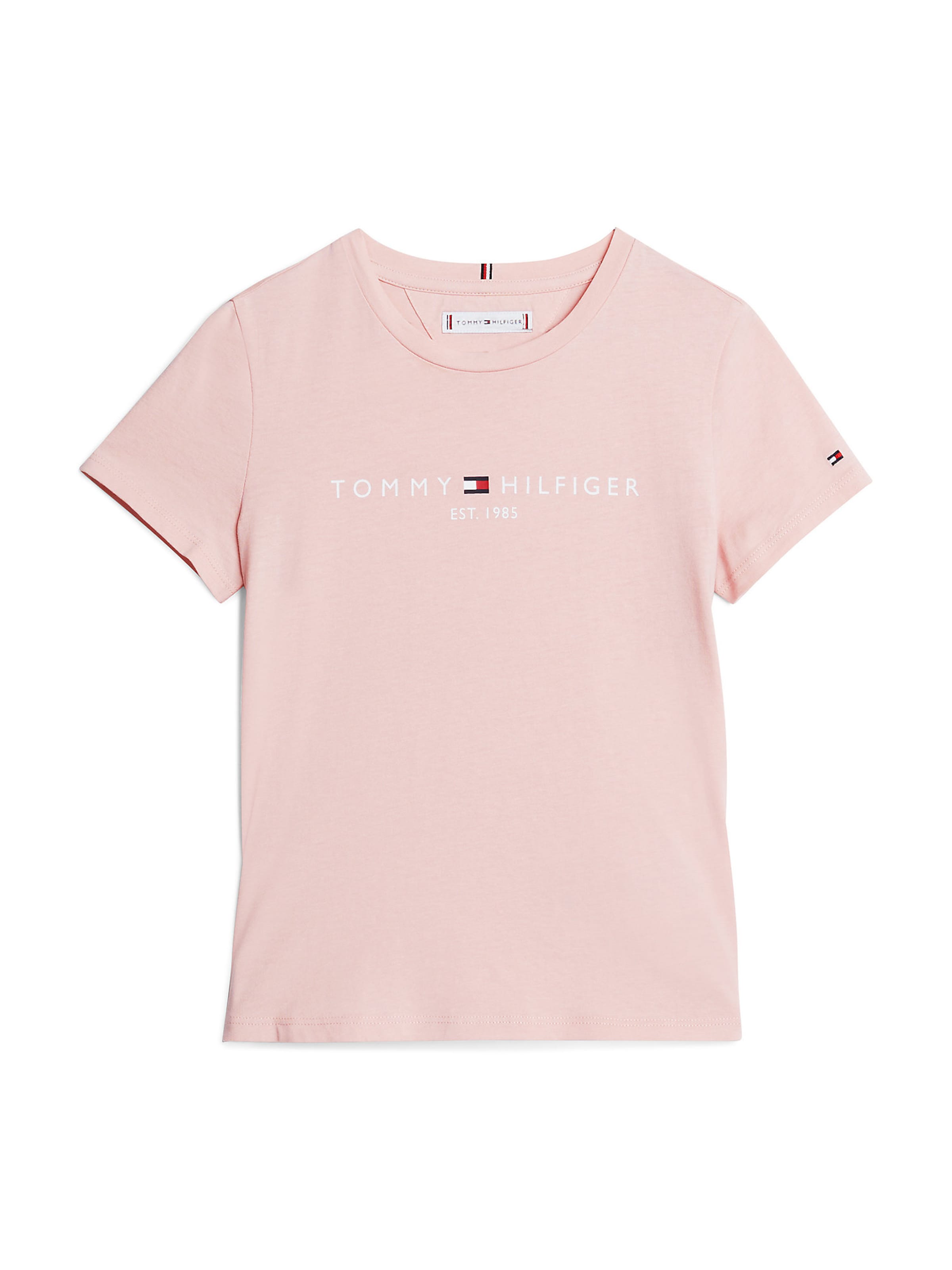 TOMMY HILFIGER - regular Camiseta 'Essential' en rosa: frente