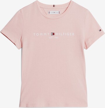 TOMMY HILFIGER Regular T-Shirt 'Essential' in Pink: predná strana