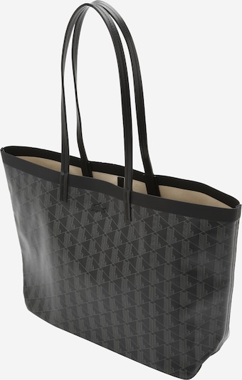 LACOSTE Nakupovalna torba 'Zely' | temno siva / črna barva, Prikaz izdelka