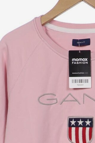 GANT Sweatshirt & Zip-Up Hoodie in M in Pink