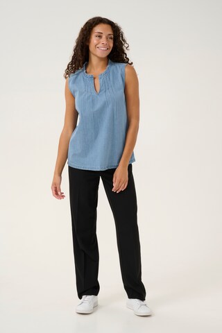 Cream Bluse 'Vanni' in Blau