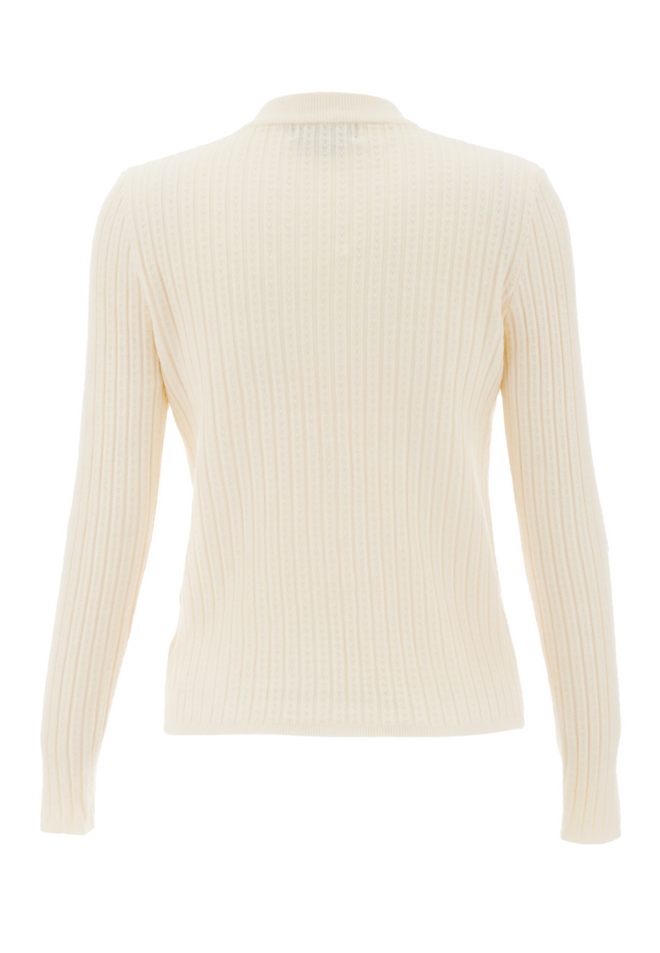 NAEMI - Pullover em branco