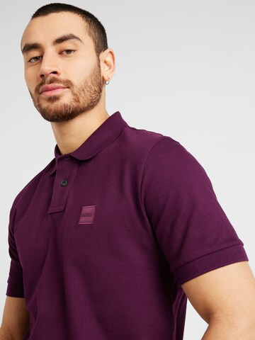 BOSS - Camisa 'Passenger' em roxo