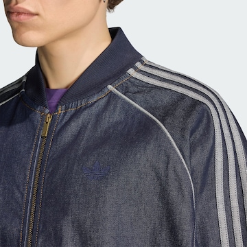 ADIDAS ORIGINALS - Casaco meia-estação 'SST Adicolor' em azul