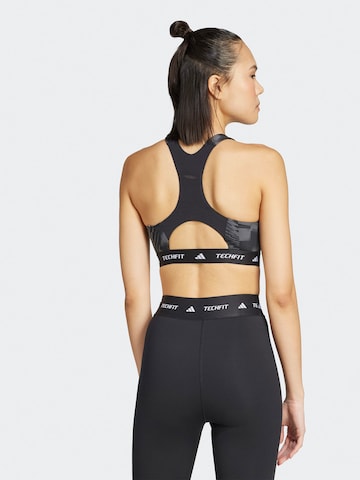 ADIDAS PERFORMANCE Bustier Športni nederček | črna barva