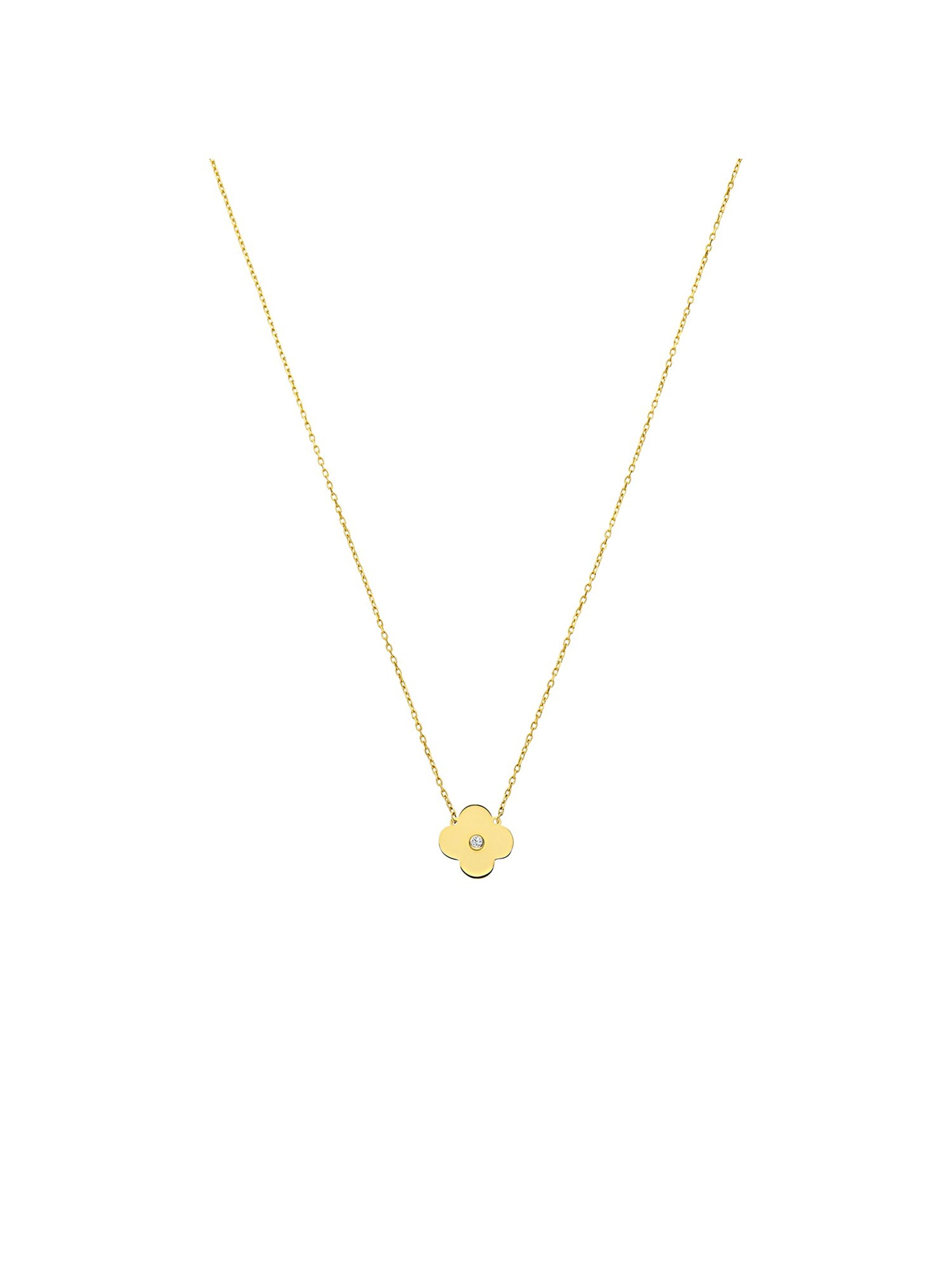 Chaîne 'Chic' Lucardi en or : devant