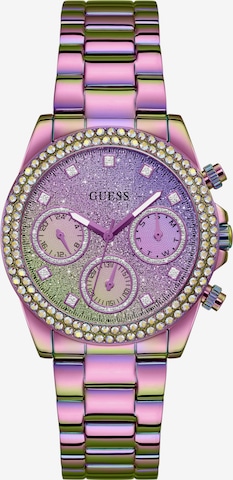 GUESS Uhr in Lila: Vorderseite