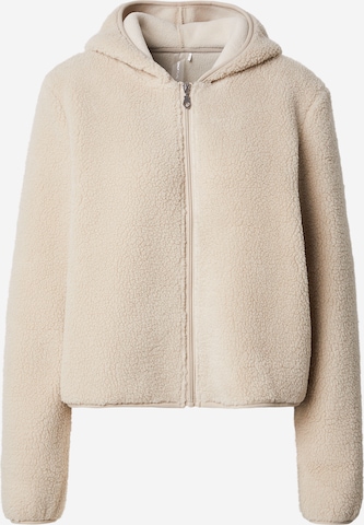 ONLY PLAY Funktionsfleecejacka 'ONPCavy' i grå: framsida