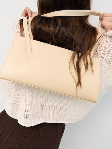 Estro Schultertasche '3393'‌‌‌‌‌‌‌ in Beige