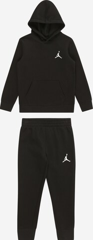 Jordan Sweatsuit 'ESSENTIALS' in Black: front