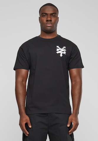 ZOO YORK Shirt in Zwart: voorkant