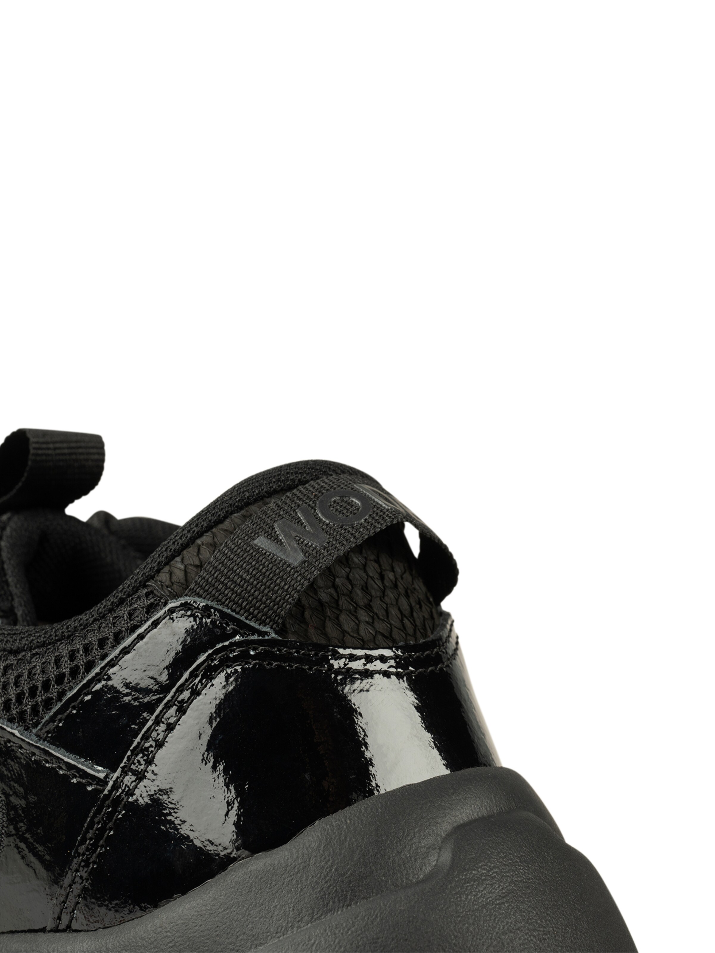 WODEN Sneakers laag 'Sif Patent' in Zwart