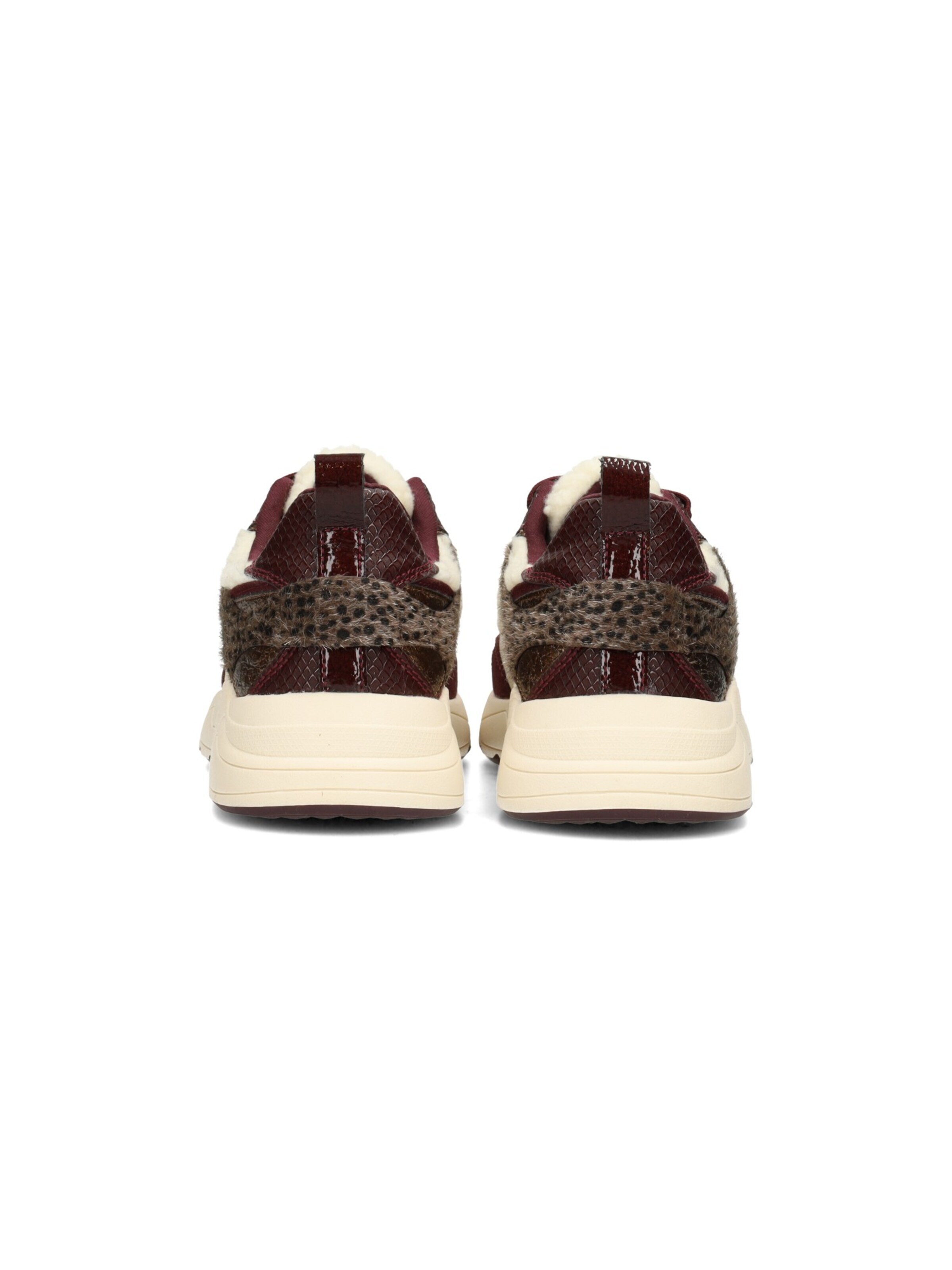 POSH by Poelman Sneakers laag 'Caro' in Bruin