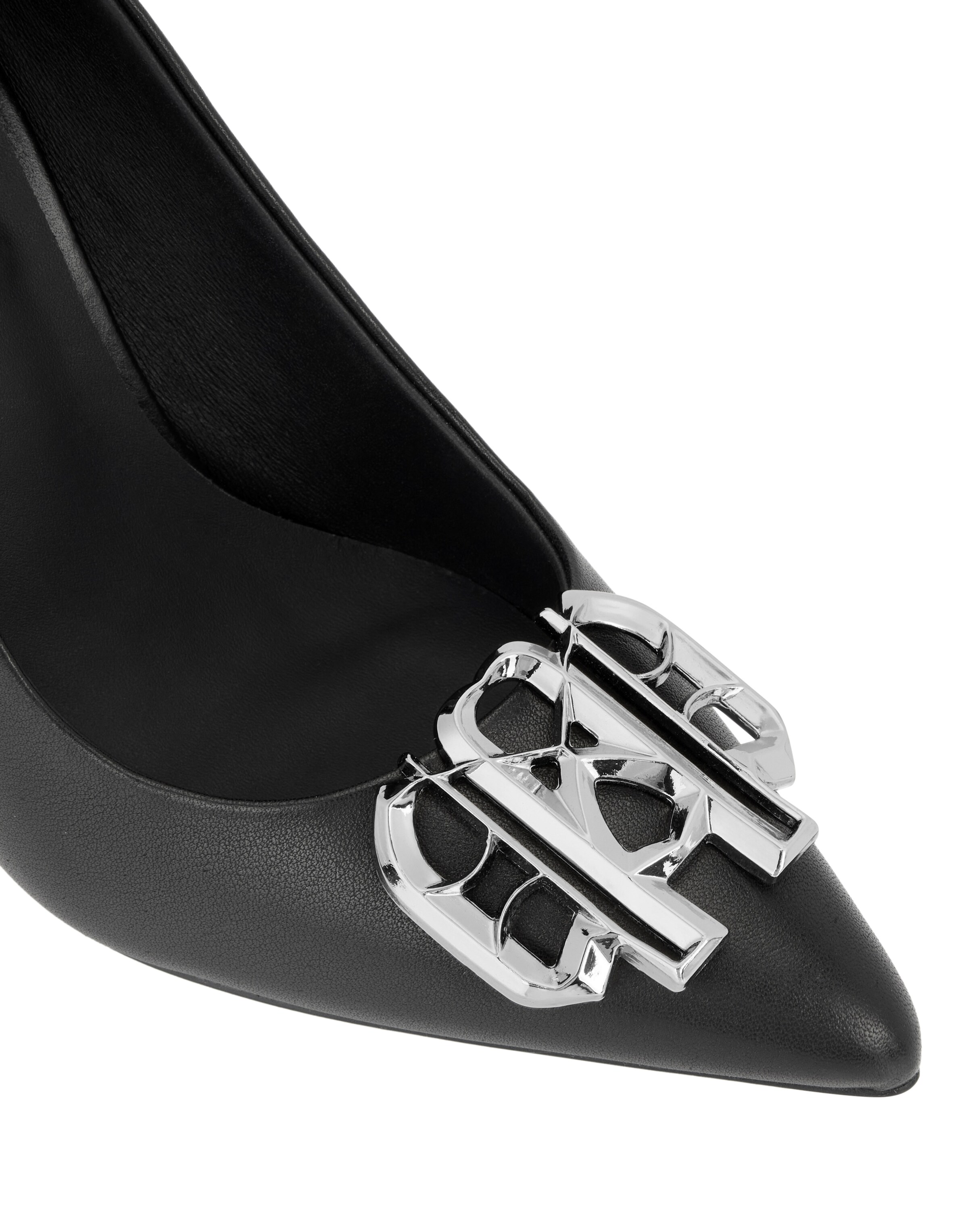 Décolleté 'Gothic Plein' di Philipp Plein in nero