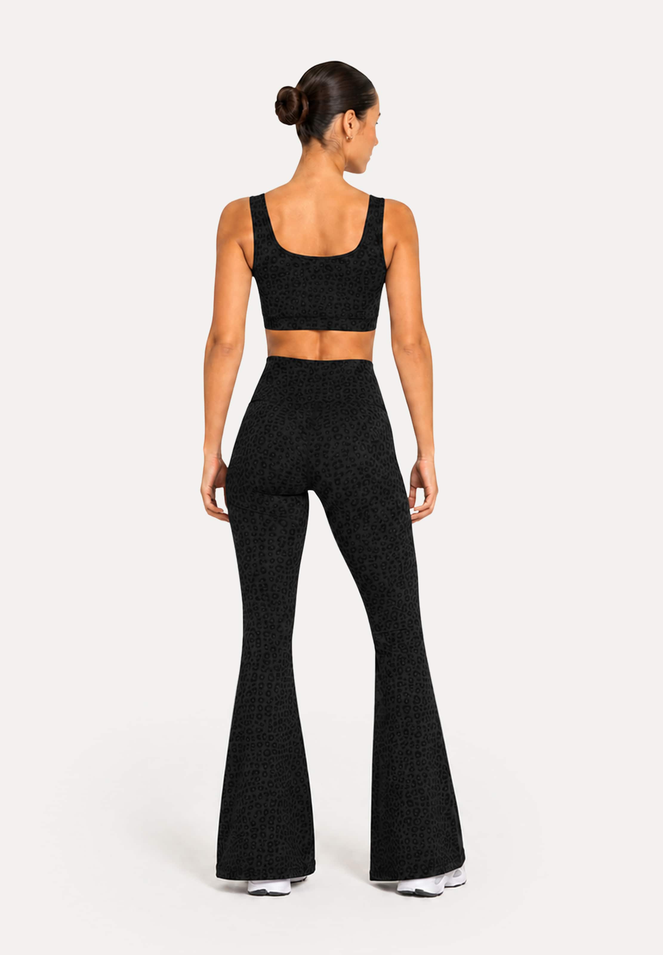 Coupe slim Leggings ' Lithara ' Smilodox en noir